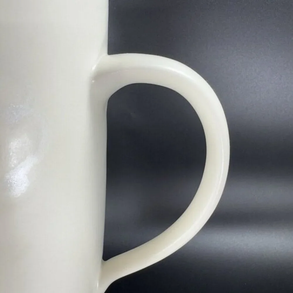 Faria and Bento‎ The White Rose Collection Tall Pitcher Carafe Ceramic Portugal